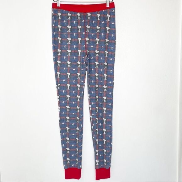 Munki Munki Peanuts Snoopy pajama pants - size medium - Picture 1 of 4